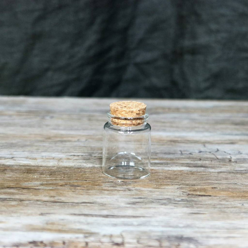 Vasetto rotondo in vetro storico 