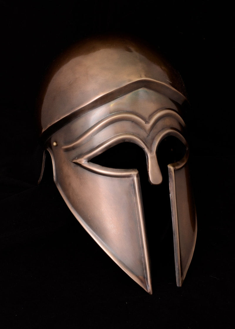 Korintisk-Italiensk hjälm bronsad, 1,3 mm 