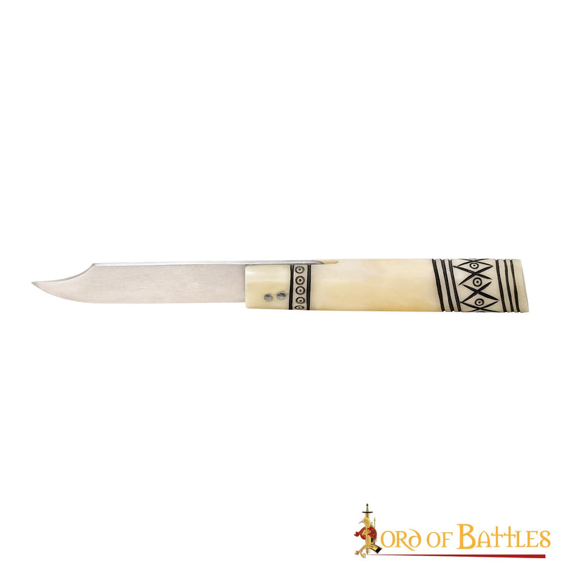 Viking vouwmes Birka, roestvrij staal, semi-scherp