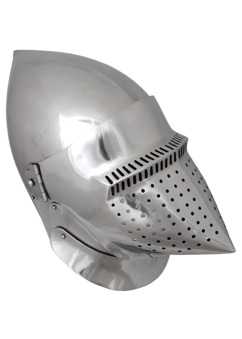 Stor bacinet med hundnos 1420, 2 mm (battle-ready) 