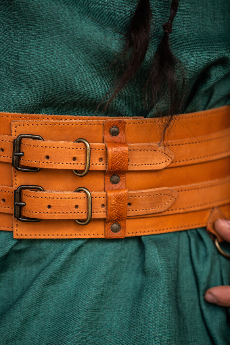 Viking riem Sif, bruin