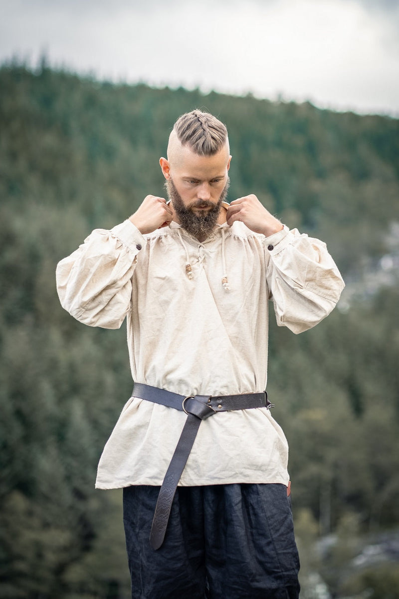 Middeleeuws hemd, crème