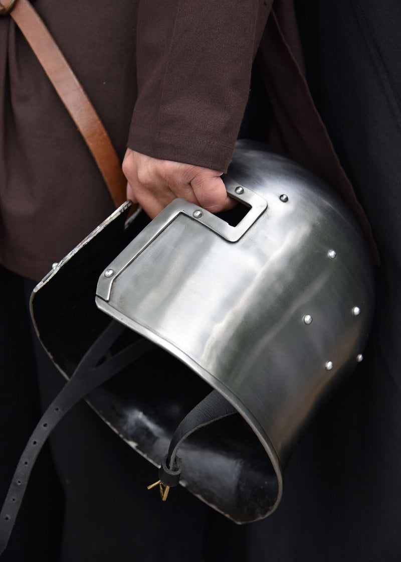 Avant italien Barbute, vers 1440 après J.-C., 2 mm (battle-ready) 