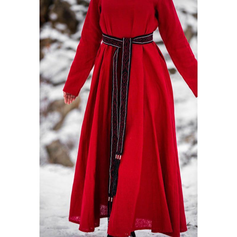 Viking riem Caja, zwart, 235 cm