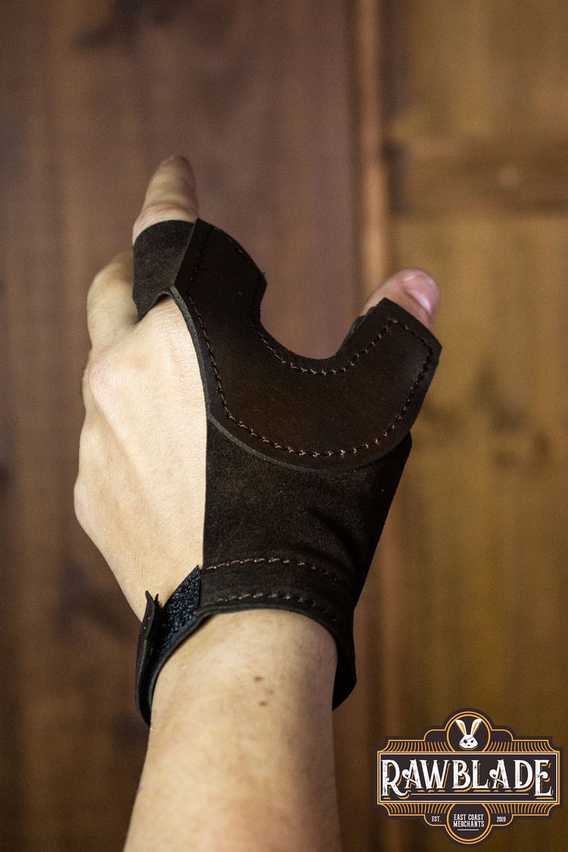 Gant de tir à l'arc Oren - Brun 