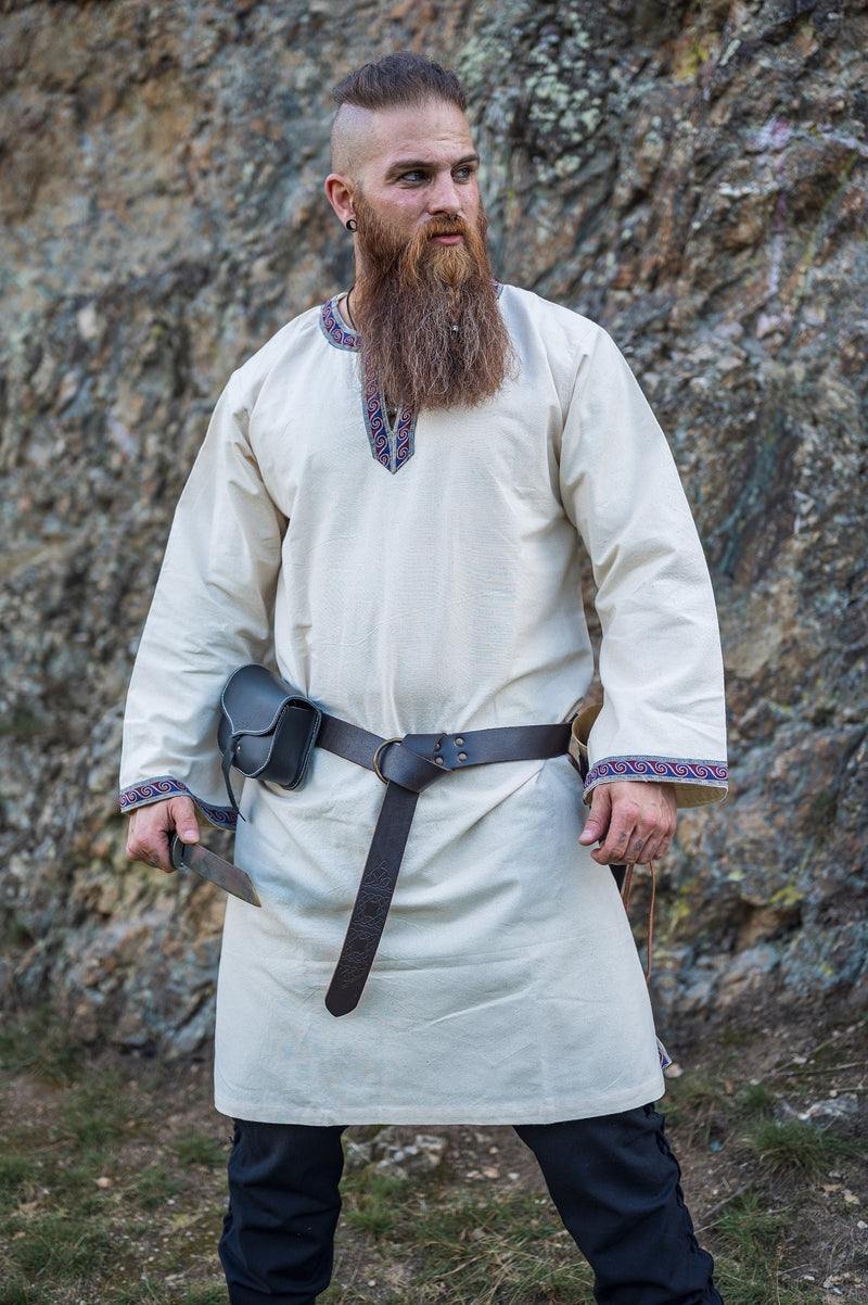 Keltische tuniek Finn crème