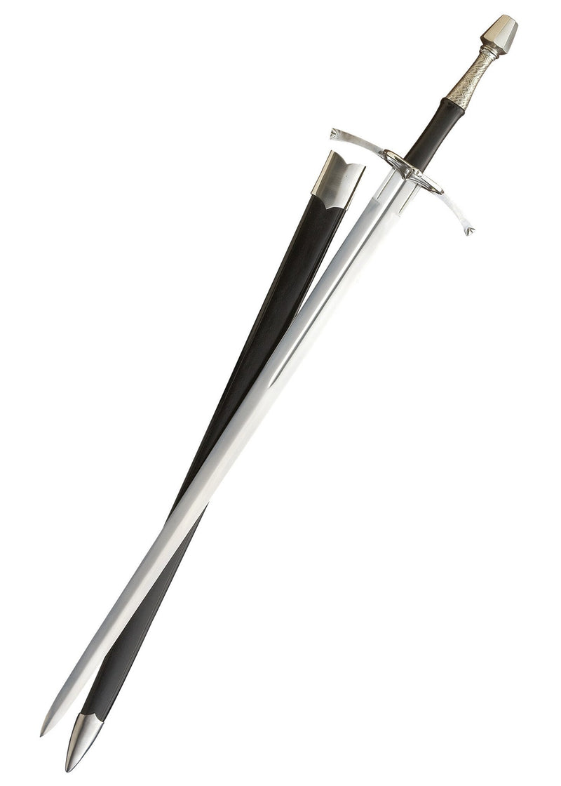 Spada a due mani Peter, 16° secolo, semi-affilato 