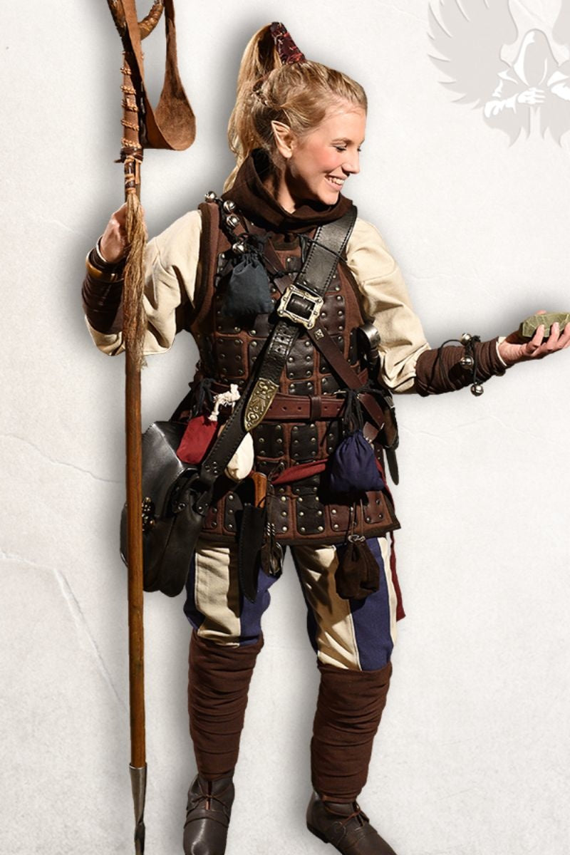 Armwindslar Hamond, ullblandning, brun 