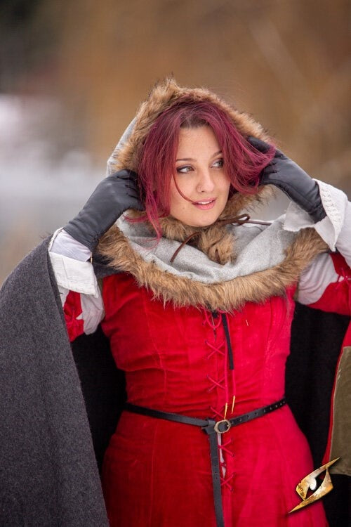 Kaproen Geralt, grijs, wolmix