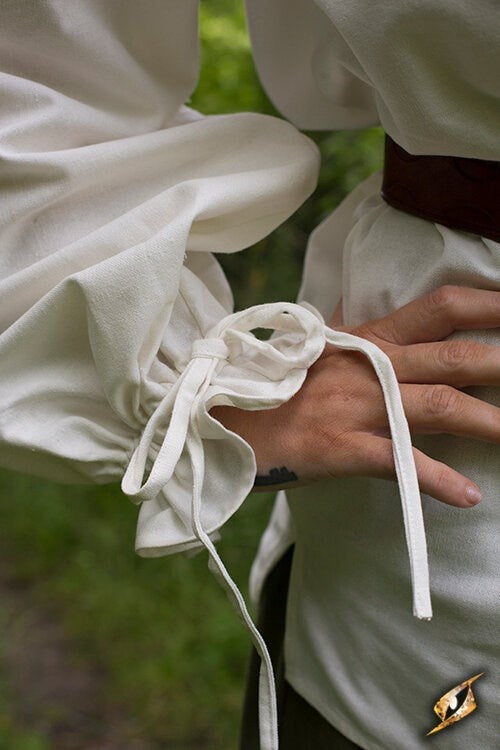 Camicetta da pirata Reid, bianco 