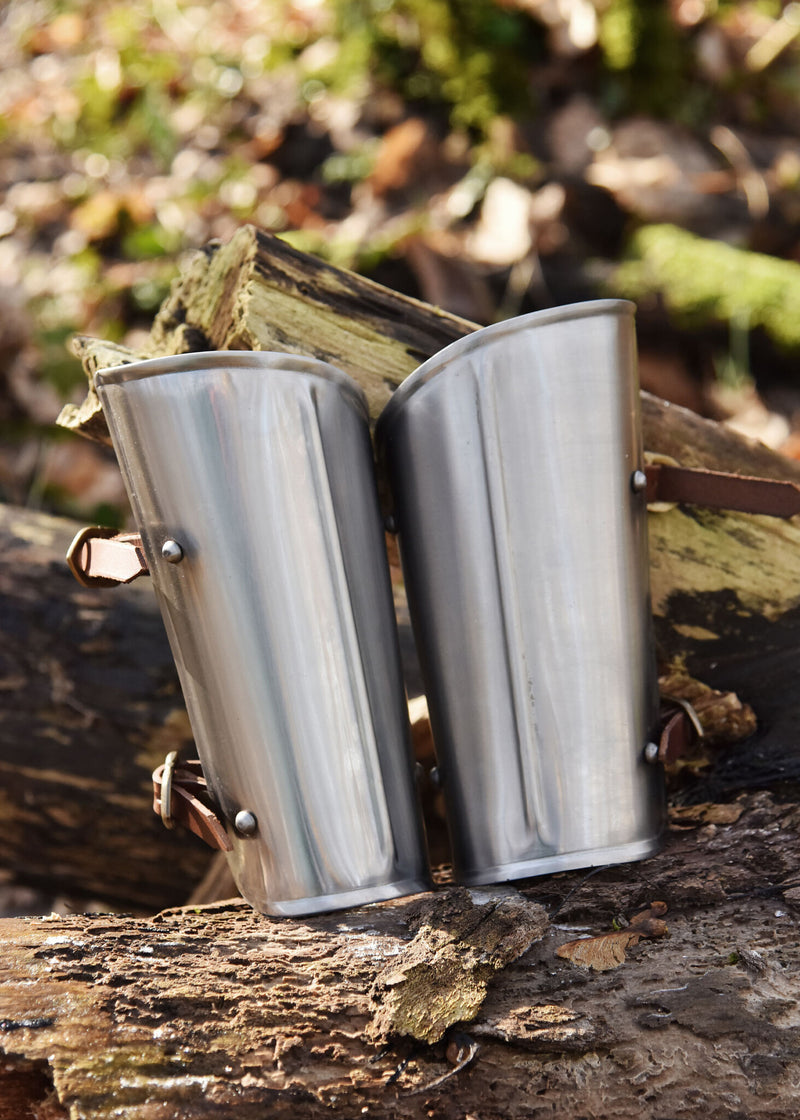 Stalen bracers, onderarmbeschermers, 1.2 mm