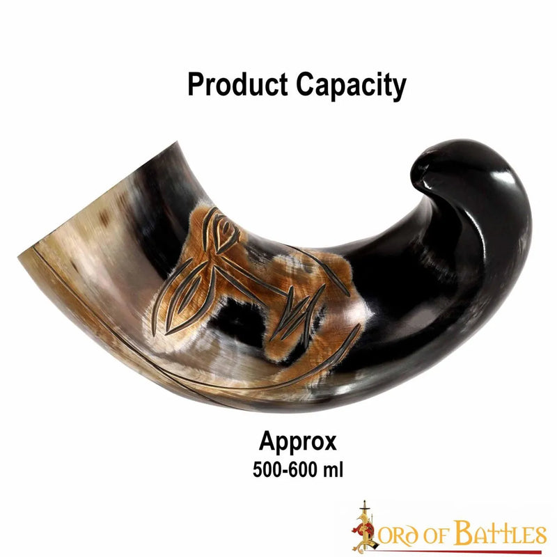 Asatru drinking horn, 500-650 ml