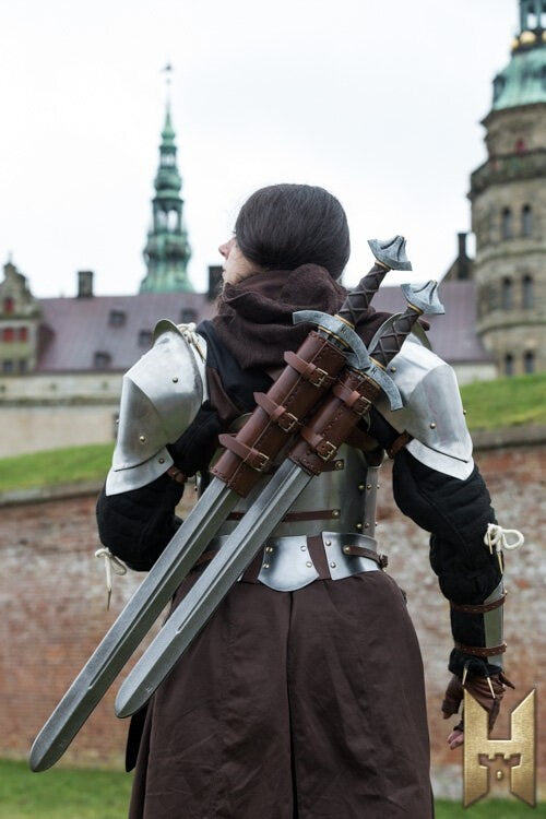 Larp zwaard uzbrojenie złota 105 cm