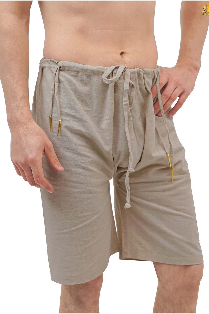 Middeleeuwse braies, linnen, naturel