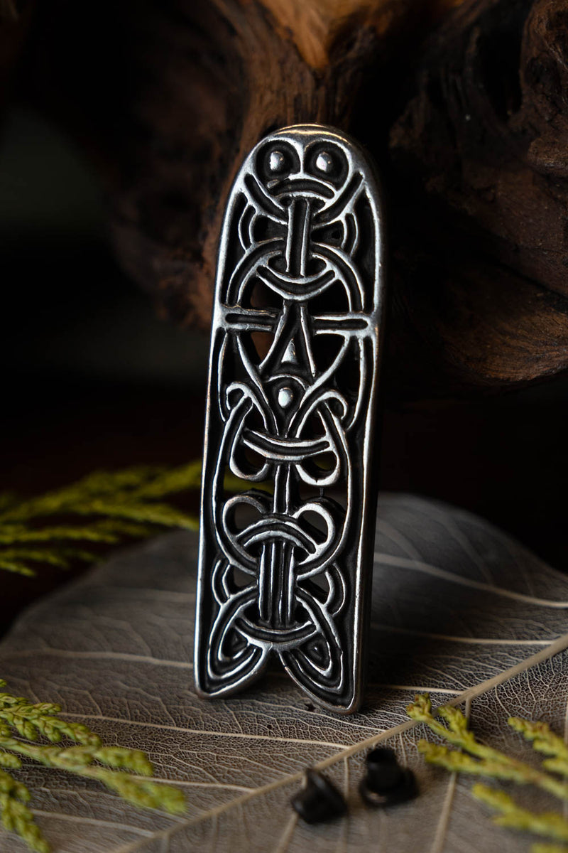 Jorvik bältesbeslag, mässing 