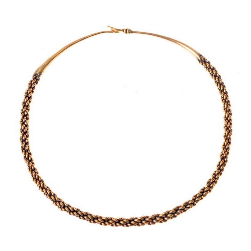 Viking torque Huscarl, brons