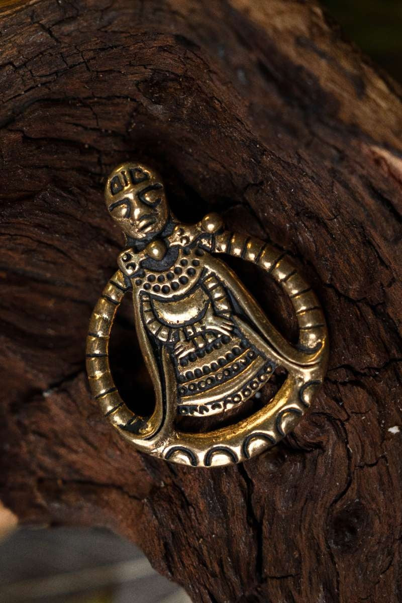 Vikingamulet Freya, brons