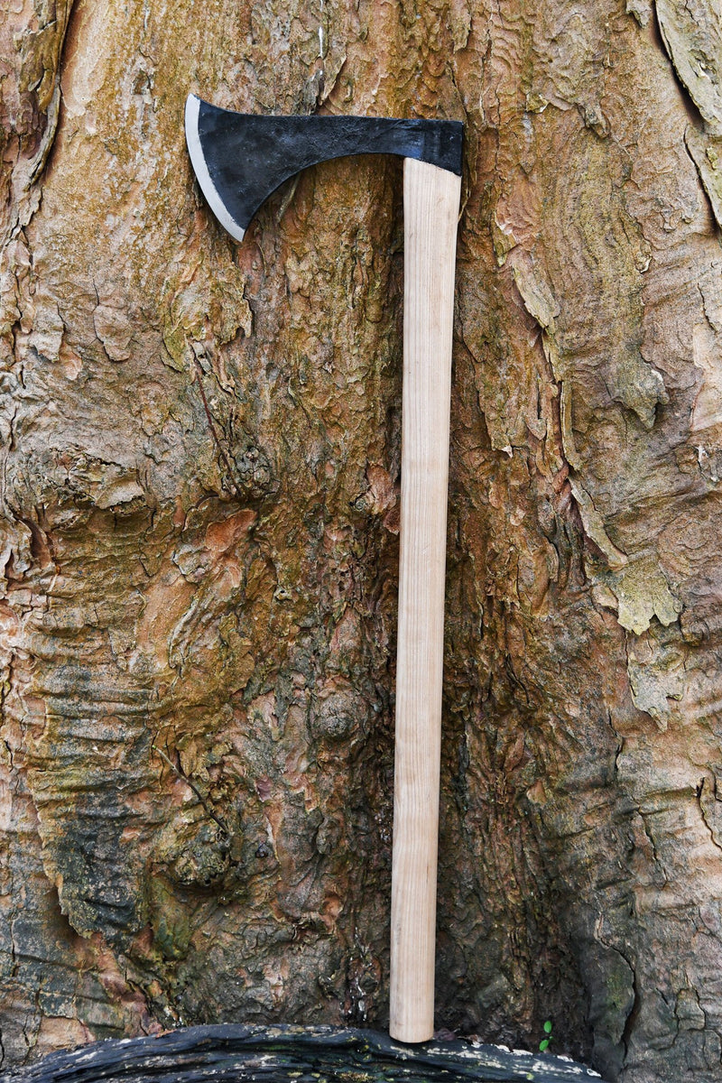 Grote Fransiska werpbijl, semi-scherp