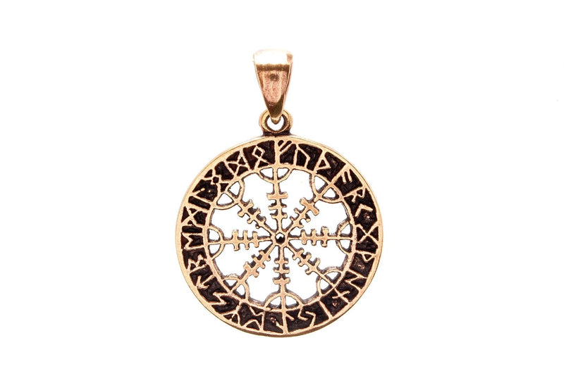 Viking hanger Aegisjalmur, brons