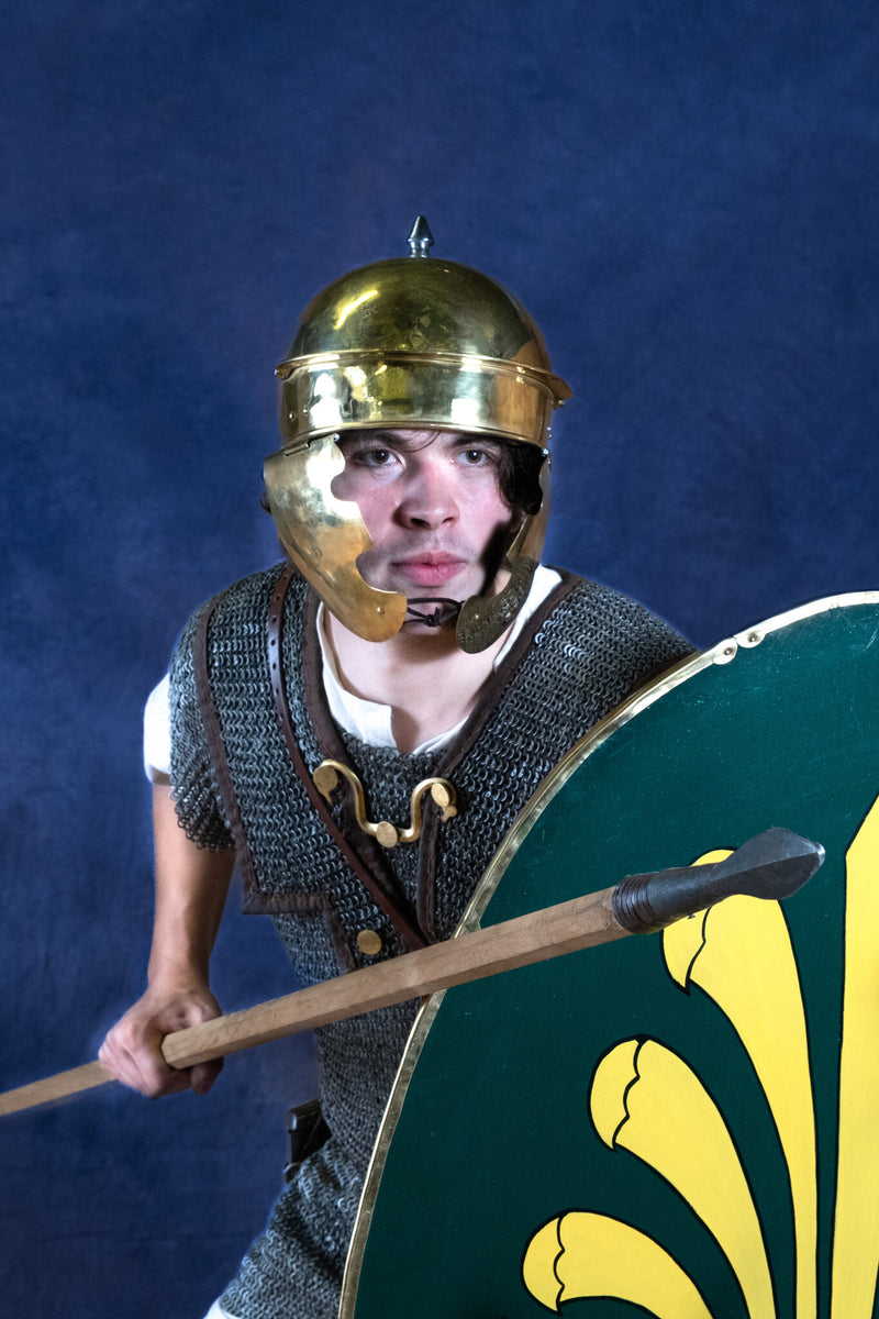 Romano scudo ausiliario, clipeo 