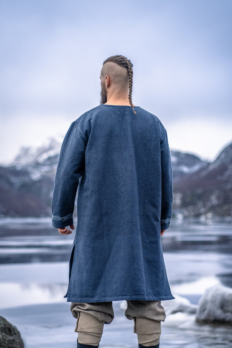 Viking tuniek Snorri, blauw