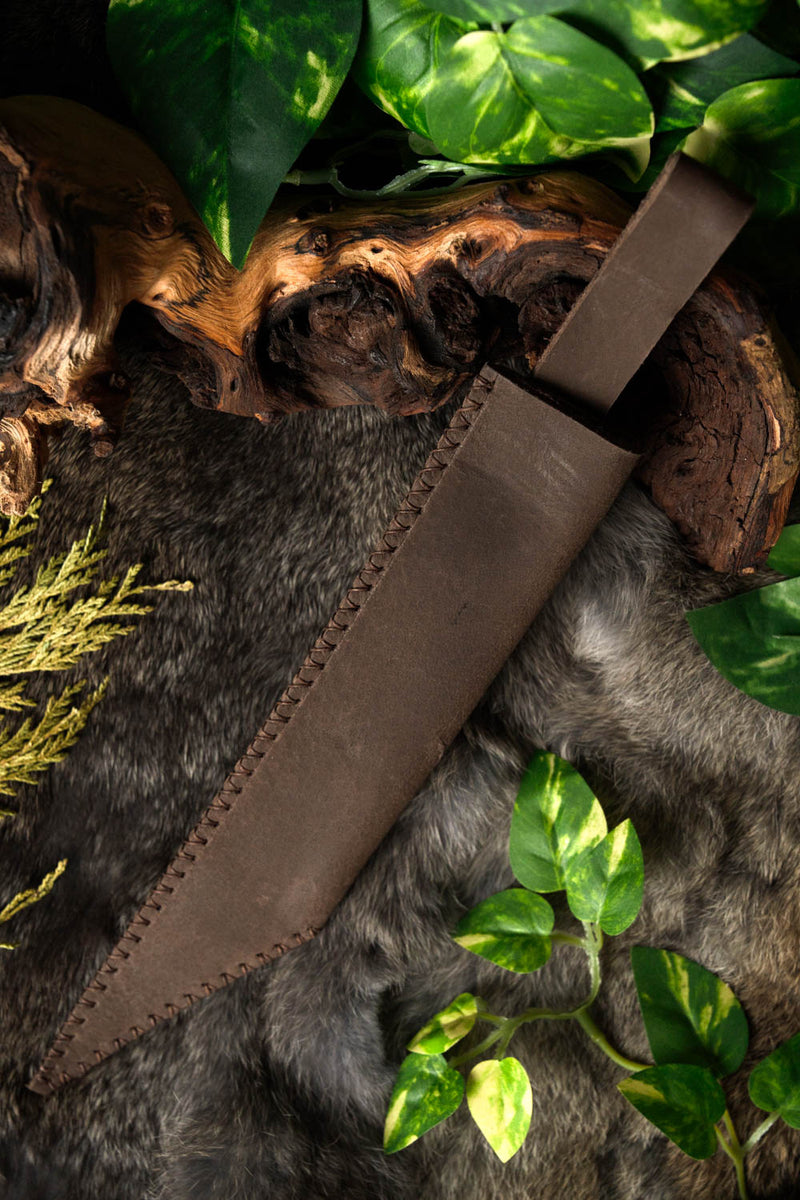 AngloSaksische broken-back sax, semi-scherp