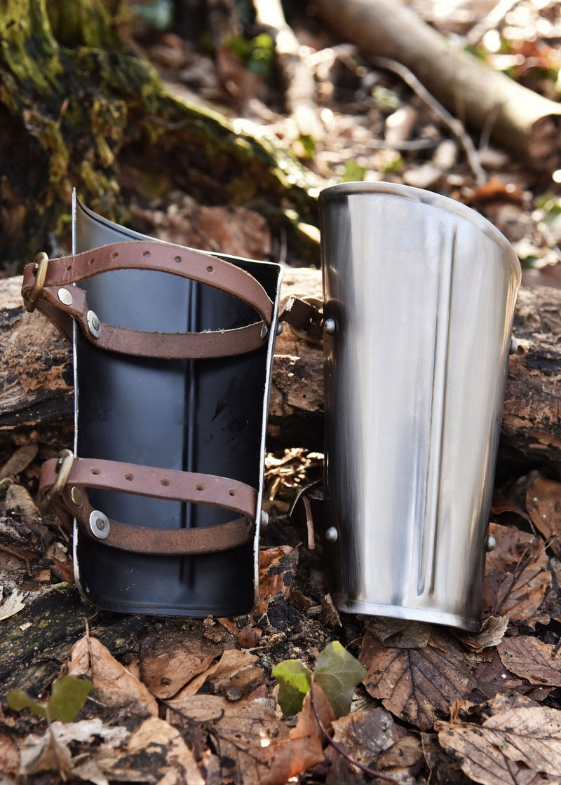 Stalen bracers, onderarmbeschermers, 1.2 mm