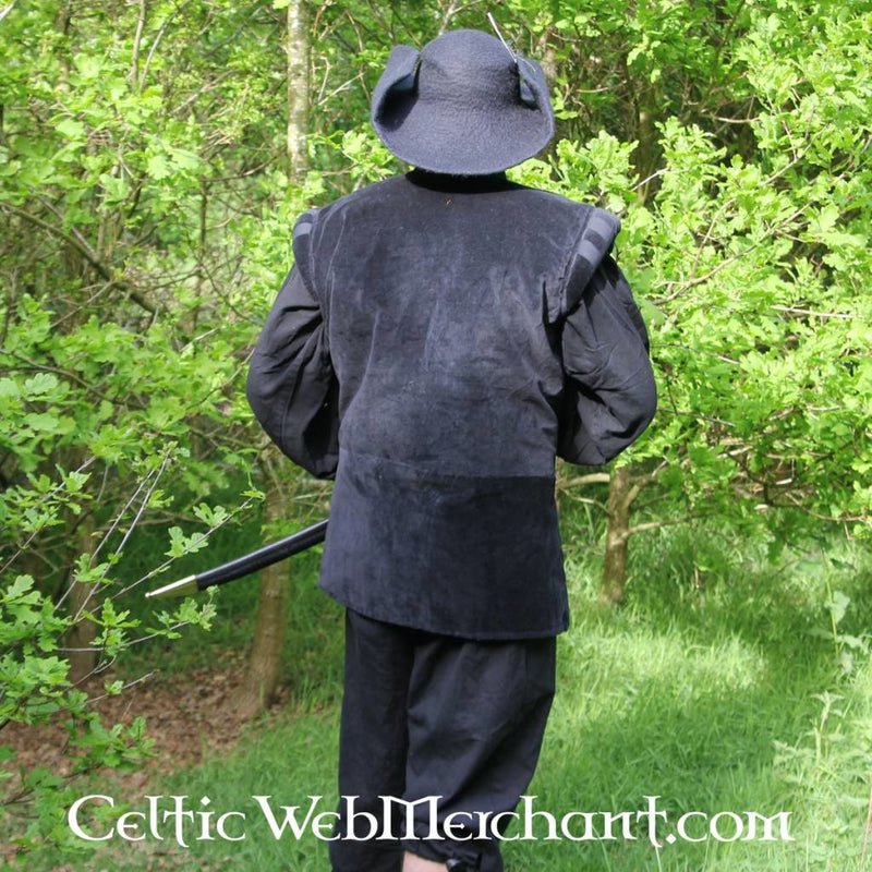 17e eeuwse hoed Randell, bruin, wolvilt