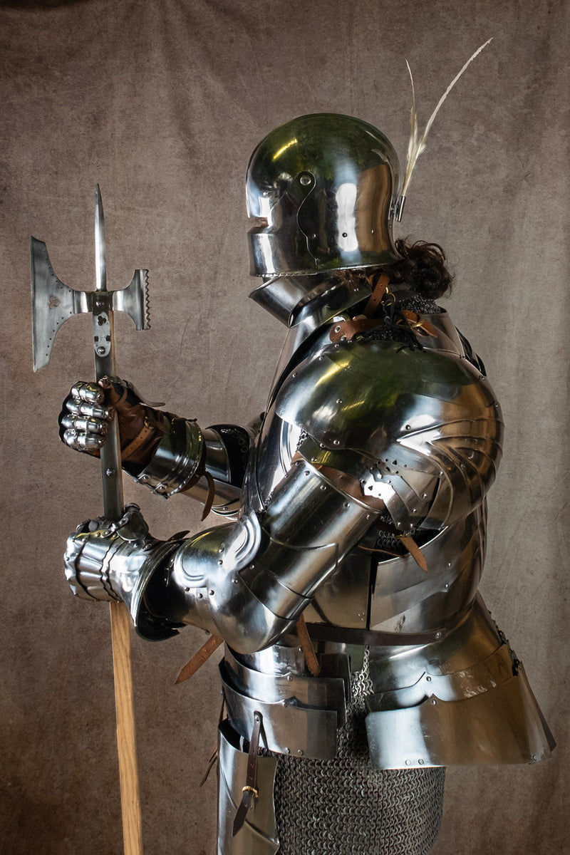 Zwitserse sallet (1490-1500), 2 mm (battle-ready)