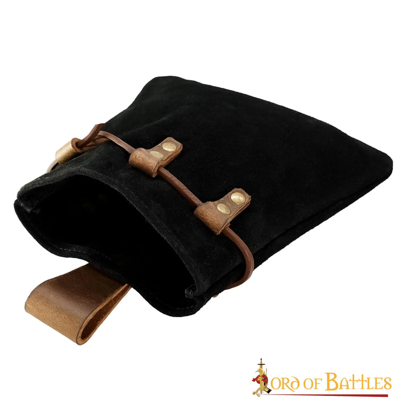 Middeleeuwse buidel Amelyn, zwart