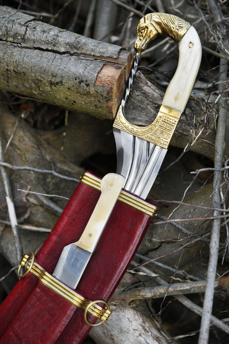 Falcata 4e-3e eeuw v.C., semi-scherp