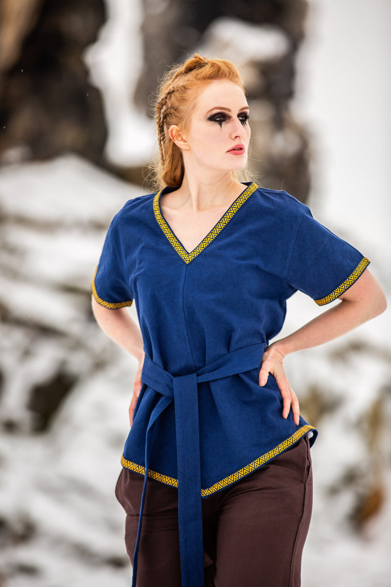 Valkyrie tuniek Brynhild, blauw
