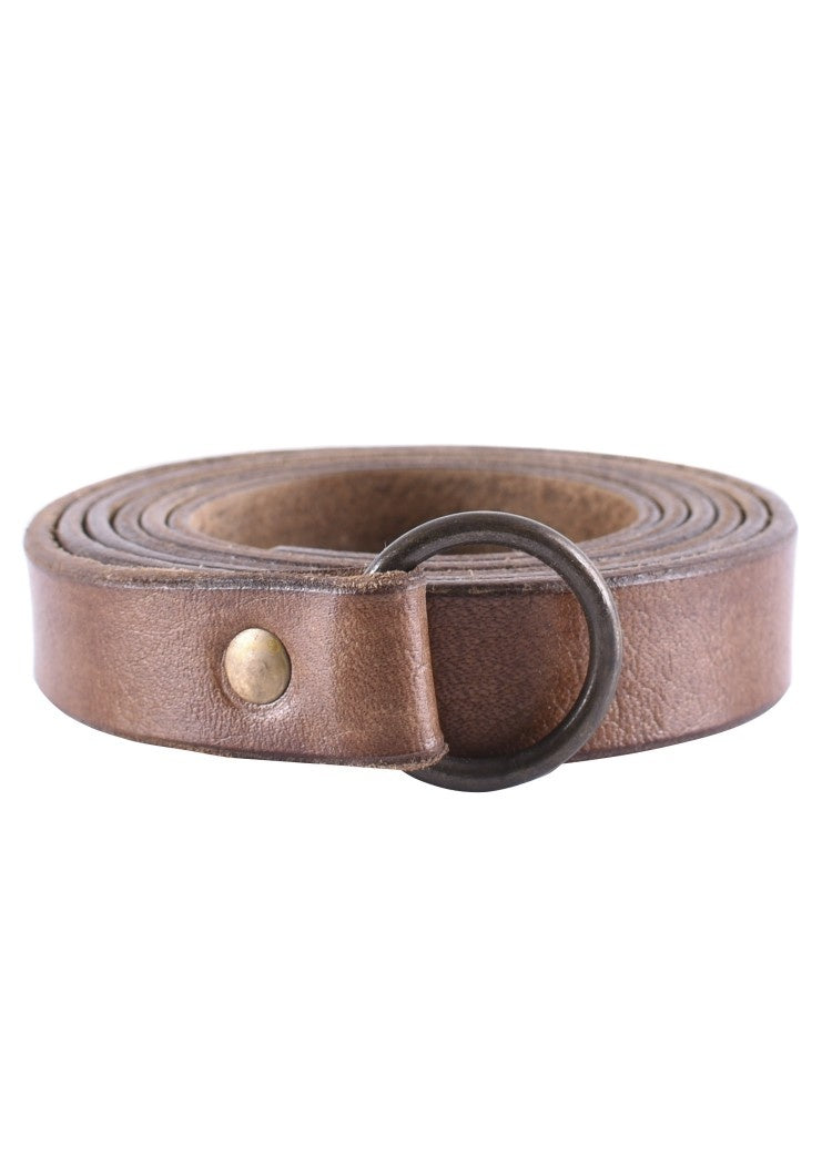Ceinture d'anneaux 160 cm, brun 