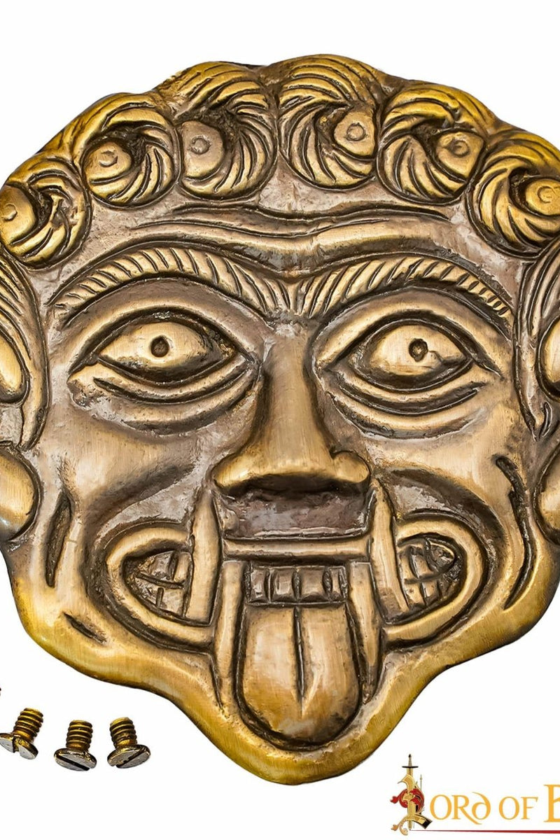 Grieks gorgon beslag