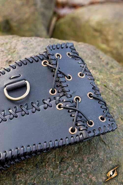 Brett midjebälte, svart 