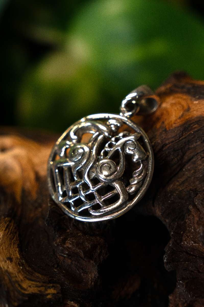 Vikinghanger Sleipnir en Odin, sterling zilver