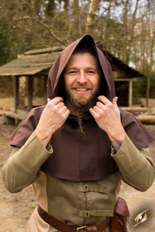 Middeleeuwse kaproen Walt, bruin