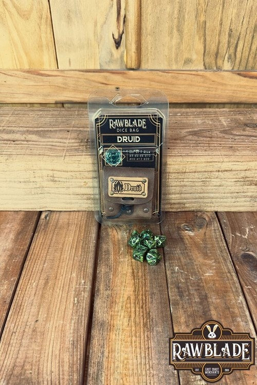 Dungeons and Dragons dobbelstenen Druid