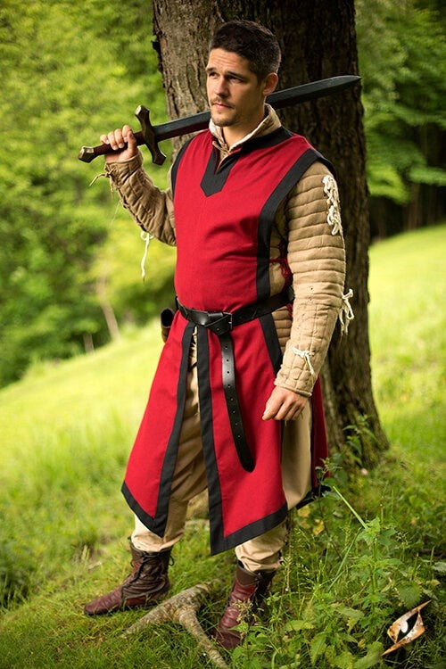 Wapenrok Geoffrey, rood