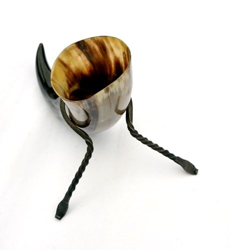 Drinkhoornhouder voor onderweg