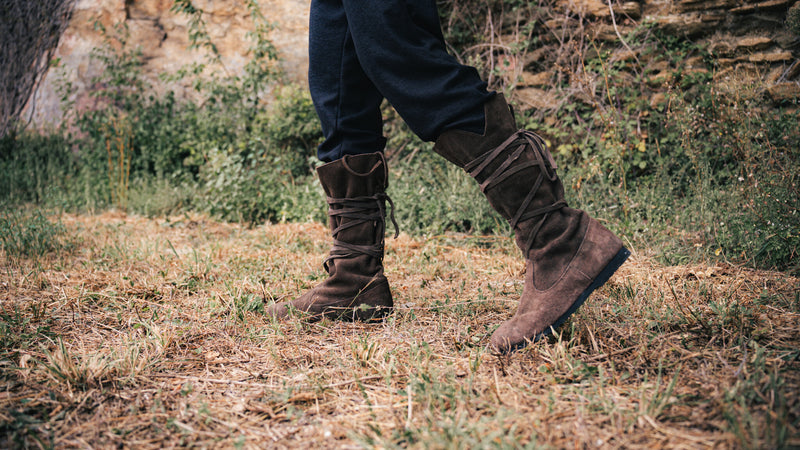 Suède laarzen Rolf, bruin