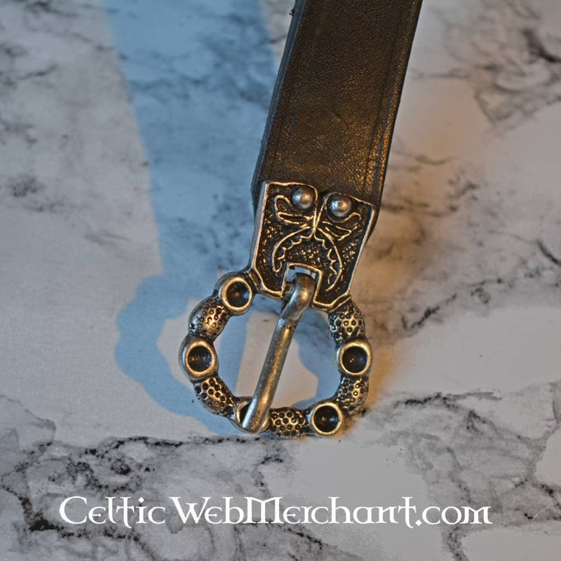 15e eeuwse gordel Londen, messing, 165 cm, bruin