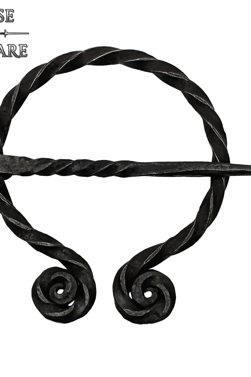 Twisted horseshoe fibula, iron