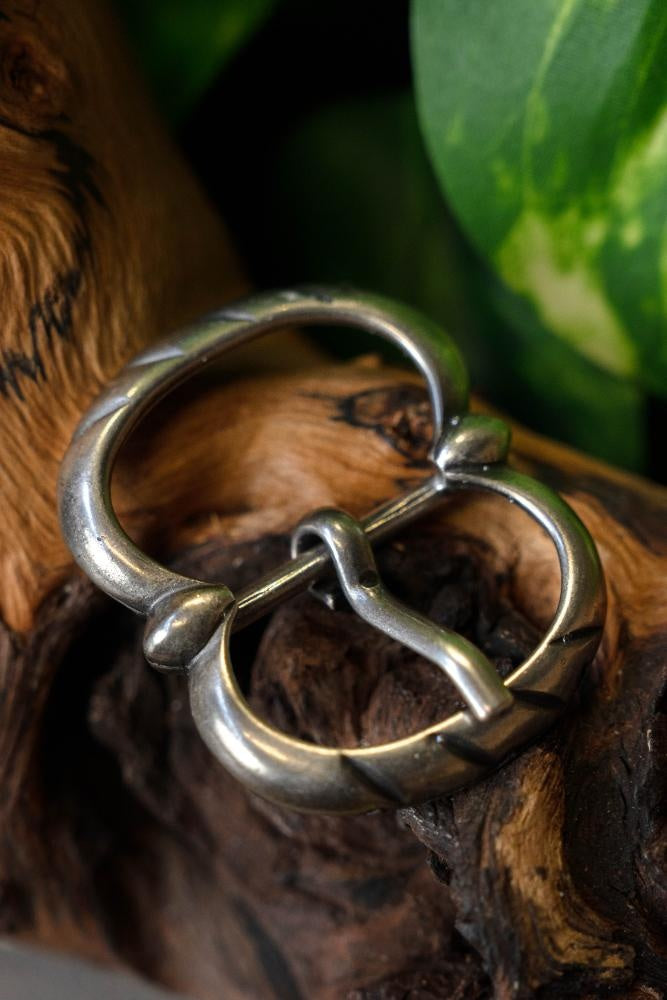 Late middeleeuwse gesp 2a, verzilverd