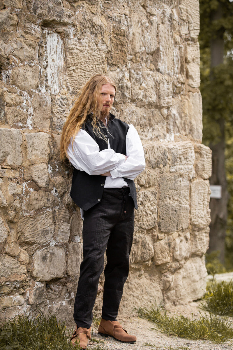 17e eeuws matrozenvest, zwart