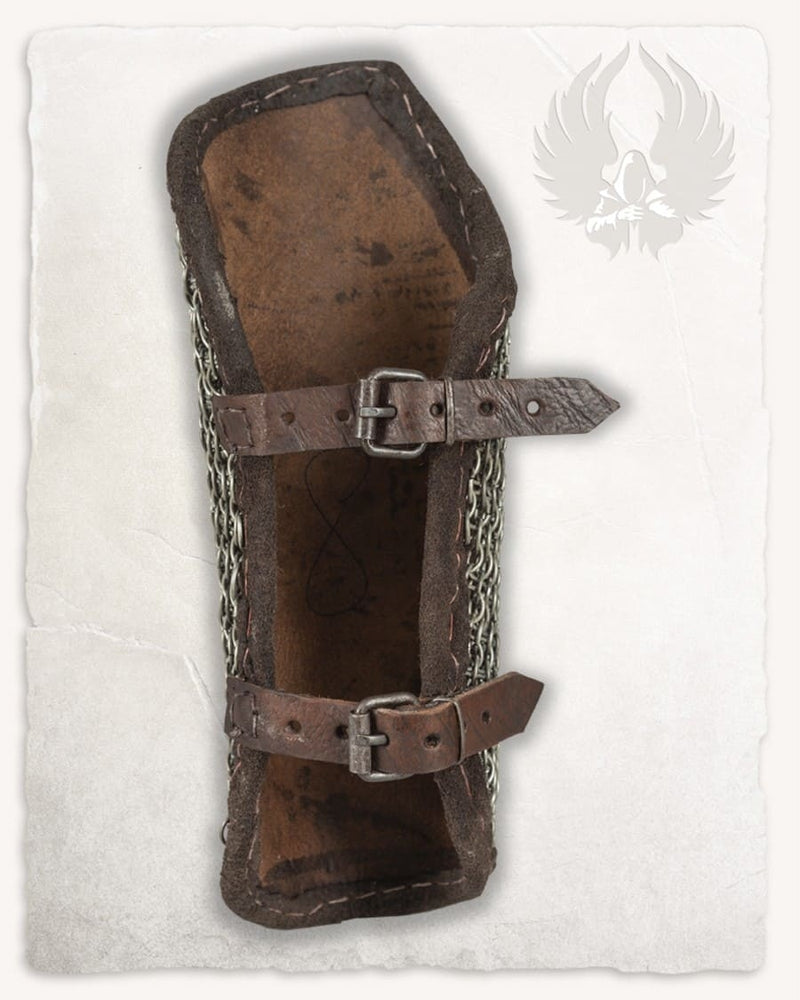 Connor maliën bracers, onderarmbeschermers, 8 mm