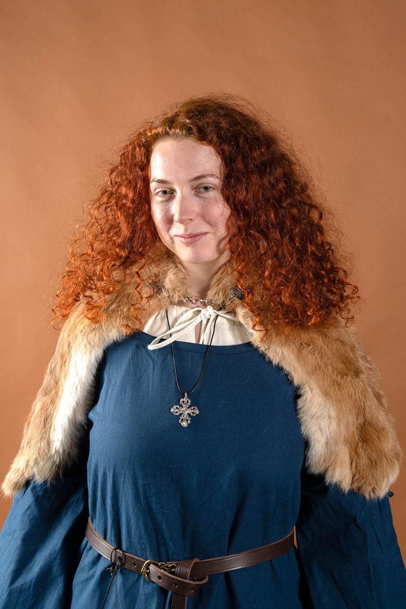 Mittelalterliche gotische Kleidung IEuls, blau