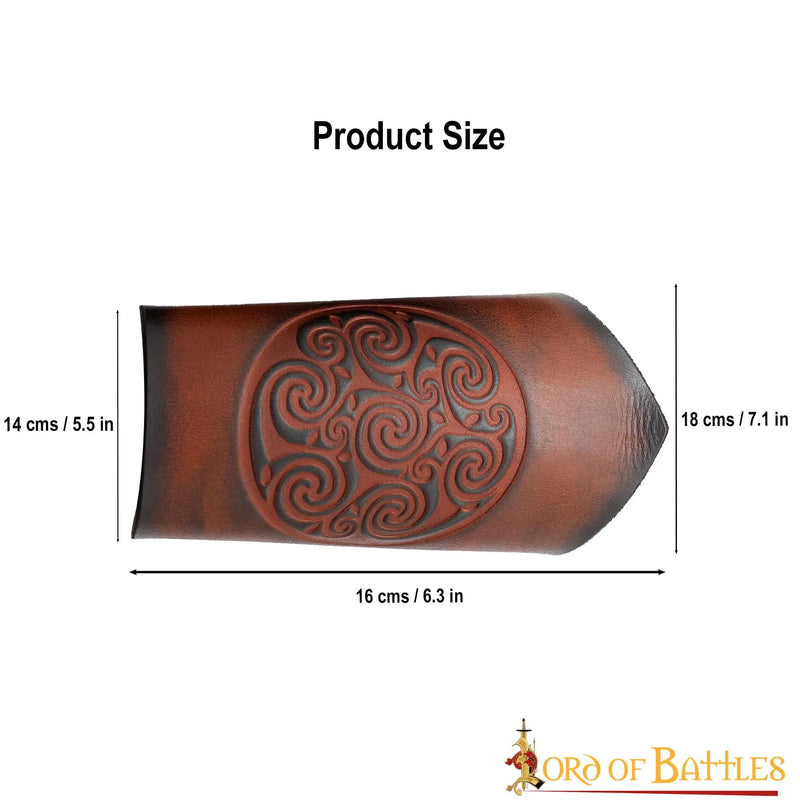 Leren bracers Ingalvur