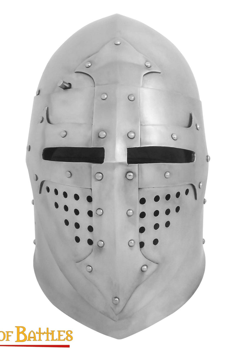 Grote bascinet, 2 mm (battle-ready)