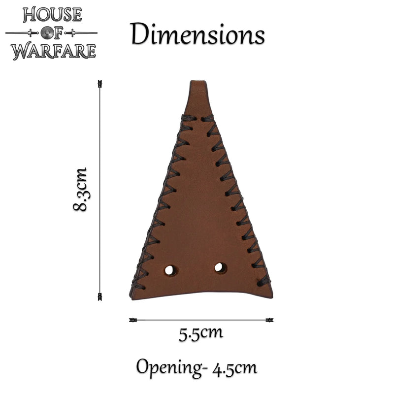 Étui en cuir pour lances 